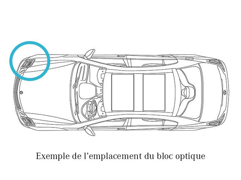 Phare Bloc Optique Avant Droit Classe A W177 Mercedes Benz