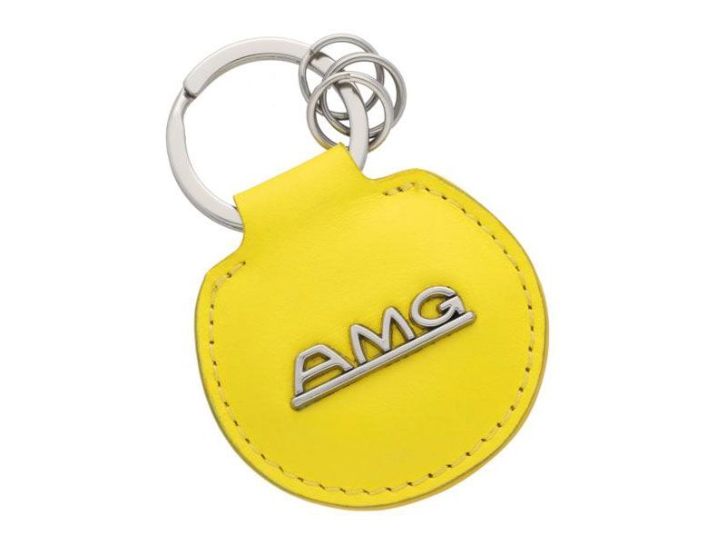 Porte-clés AMG jaune Mercedes-Benz