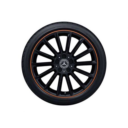 Jante Noir AMG Classe B 247 19 Pouces Rebord Orange | Boutique