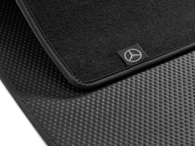 Kit Tapis de sol et coffre pour Mercedes EQA Antidérapante