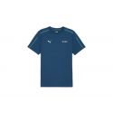 T-shirt AMG Bleu avec logo vintage affalterbach 