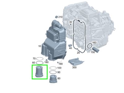 Filtre à Huile Boîte Vitesse Automatique Classe A W177 Mercedes-Benz