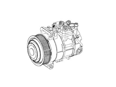 Compresseur Climatisation Frigorifique Classe C W204 Mercedes-Benz