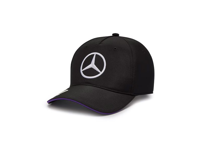 Casquette enfant Hamilton liseré violet Mercedes-AMG F1