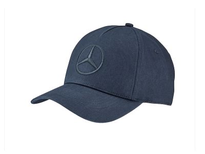 Casquette bleu marine Coton (bio) Mercedes-Benz