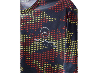 T-shirt Noir logo imprimé étoile Mercedes-Benz