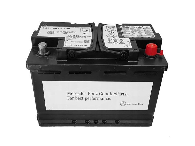 Batterie 12V/70AH de Démarrage GLC 350 e 4MATIC W253 d'origine Mercedes-Benz