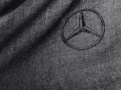 Grand Foulard gris foncé Mercedes-Benz