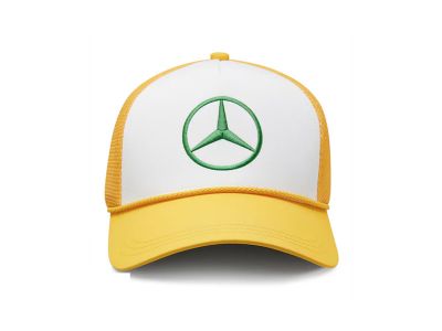 Casquette Jaune Lewis Hamilton Special Edition Silverstone 2024 Mercedes-AMG F1