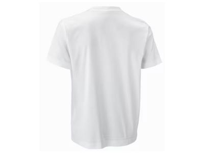 T-shirt unisexe blanc coton bio logo étoile Mercedes-Benz