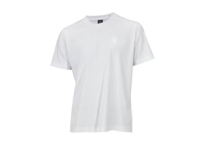 T-shirt unisexe blanc coton bio logo étoile Mercedes-Benz