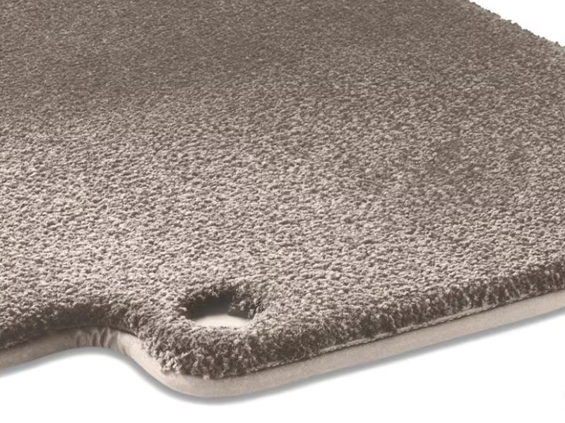 Jeu 3 Tapis en velours beige macchiato - EQS W296 Mercedes-Benz