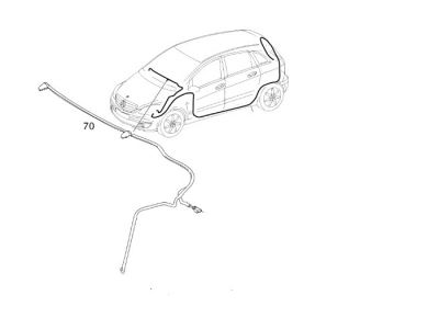 Gicleur Flexible avec Buses Classe A W169 Mercedes-Benz