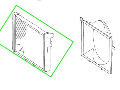 Radiateur uniquement valable avec Climatiseur 190 Mercedes-Benz