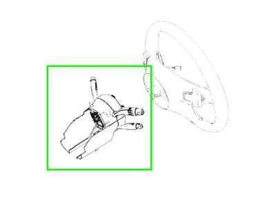 Calculateur Module de contacteurs jupe de direction Classe A W176 Mercedes-Benz