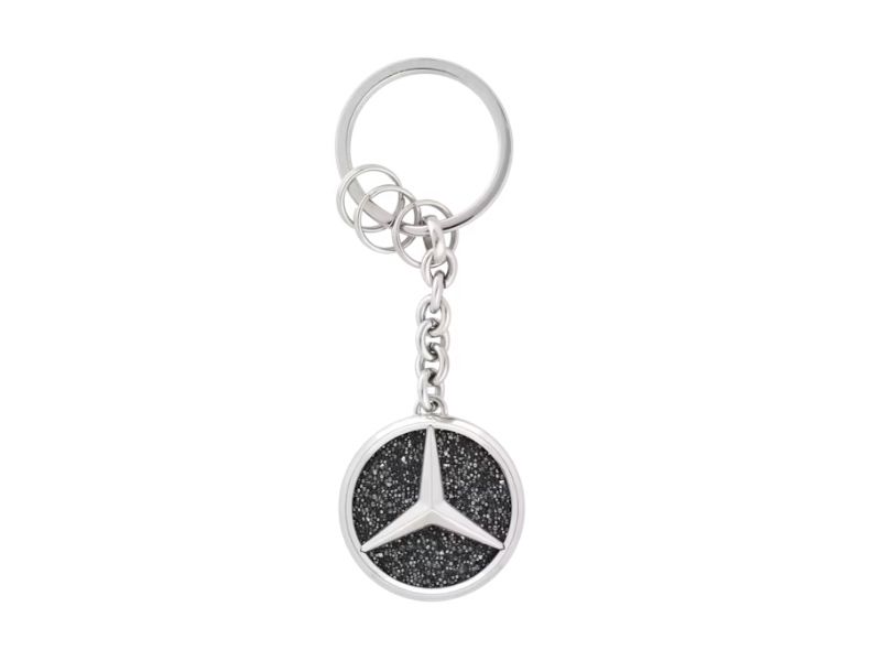 Porte-clés Saint-Tropez Argenté / Noir Mercedes-Benz