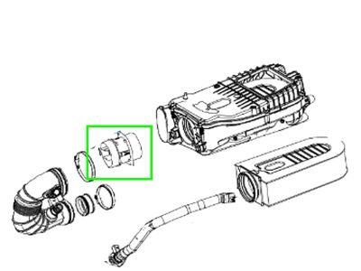 Débitmètre d'Air Massique GLK W204 Mercedes-Benz