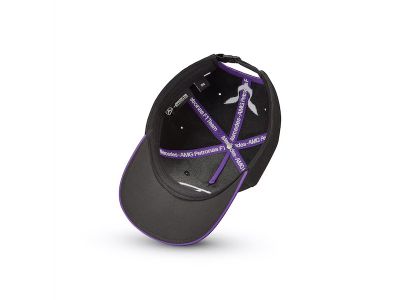 Casquette enfant Hamilton liseré violet Mercedes-AMG F1