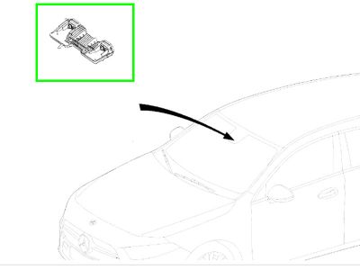 Calculateur Caméra multifonctions Classe A W177 Mercedes-Benz