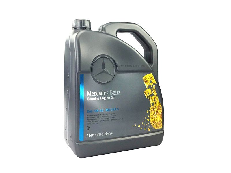 Huile pour Moteur SAE 5W40 MB 229.5 - 5 Litres Mercedes-Benz