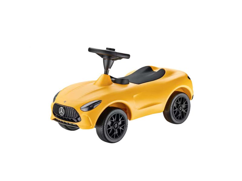  Voiture Porteur Bobby-AMG GT de sport  jaune pour enfant Mercedes-Benz