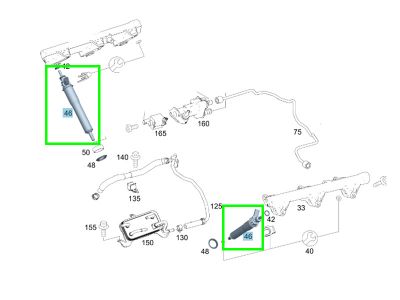 Injecteurs CLS W219 Mercedes-Benz