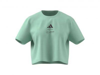 T-shirt Vert Mercedes-AMG F1 X Adidas pour Femme