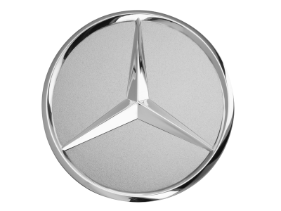 Cache-moyeu GRIS TITANE Mercedes-Benz