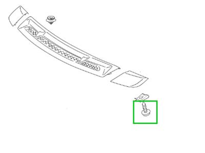 Ecrou vis à tôle Grille d'admission d'air Mercedes-Benz